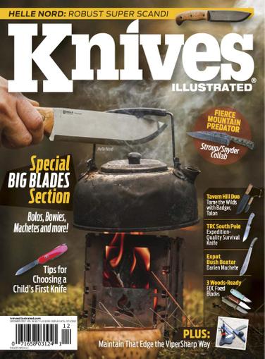 Knives Illustrated Magazine December 1st, 2022 Issue Cover