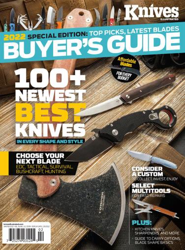 Knives Illustrated Magazine January 1st, 2022 Issue Cover