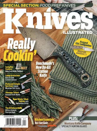 Knives Illustrated Magazine March 1st, 2022 Issue Cover