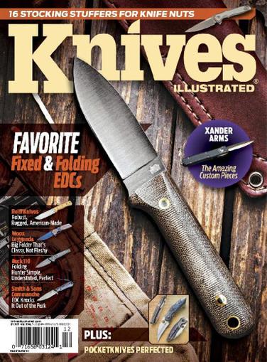 Knives Illustrated Magazine December 1st, 2023 Issue Cover