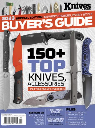 Knives Illustrated Magazine January 1st, 2023 Issue Cover