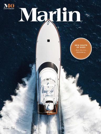 Marlin Magazine November 1st, 2022 Issue Cover