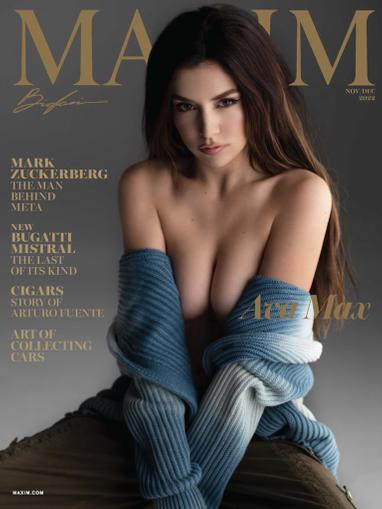 Maxim Magazine November 1st, 2022 Issue Cover