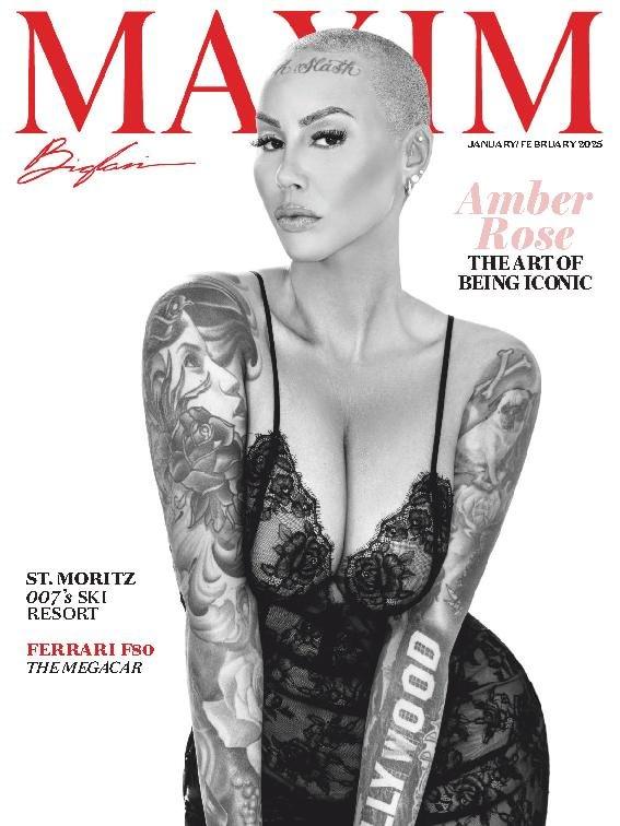Maxim Magazine January 1st, 2025 Issue Cover