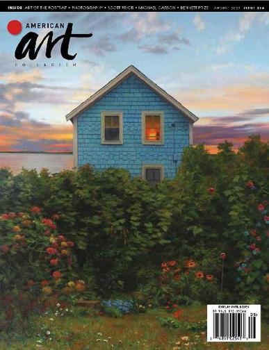 American Art Collector Magazine August 1st, 2023 Issue Cover