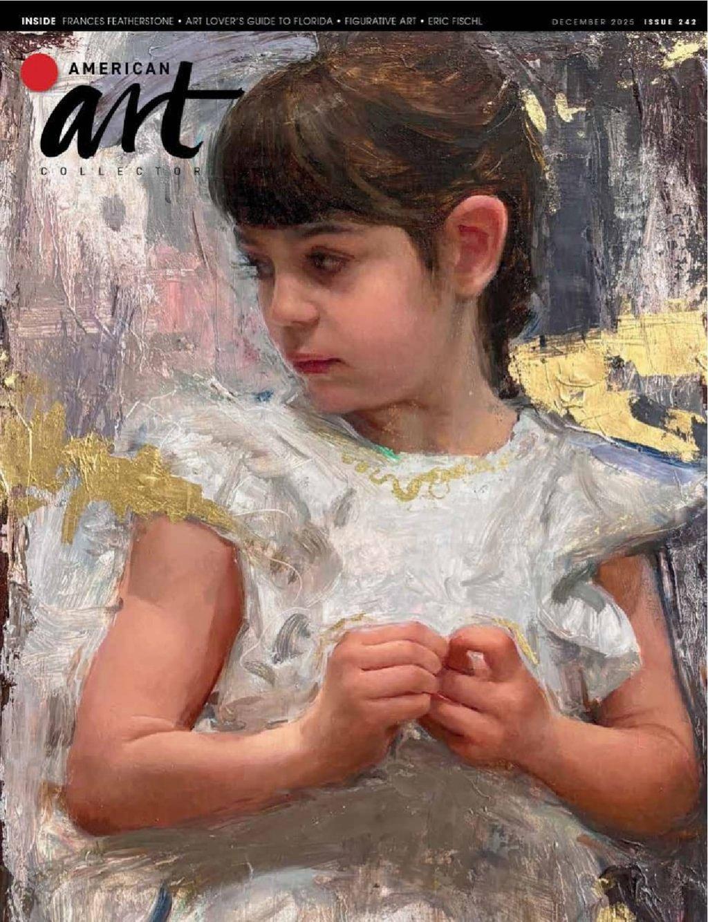 American Art Collector Magazine December 1st, 2025 Issue Cover
