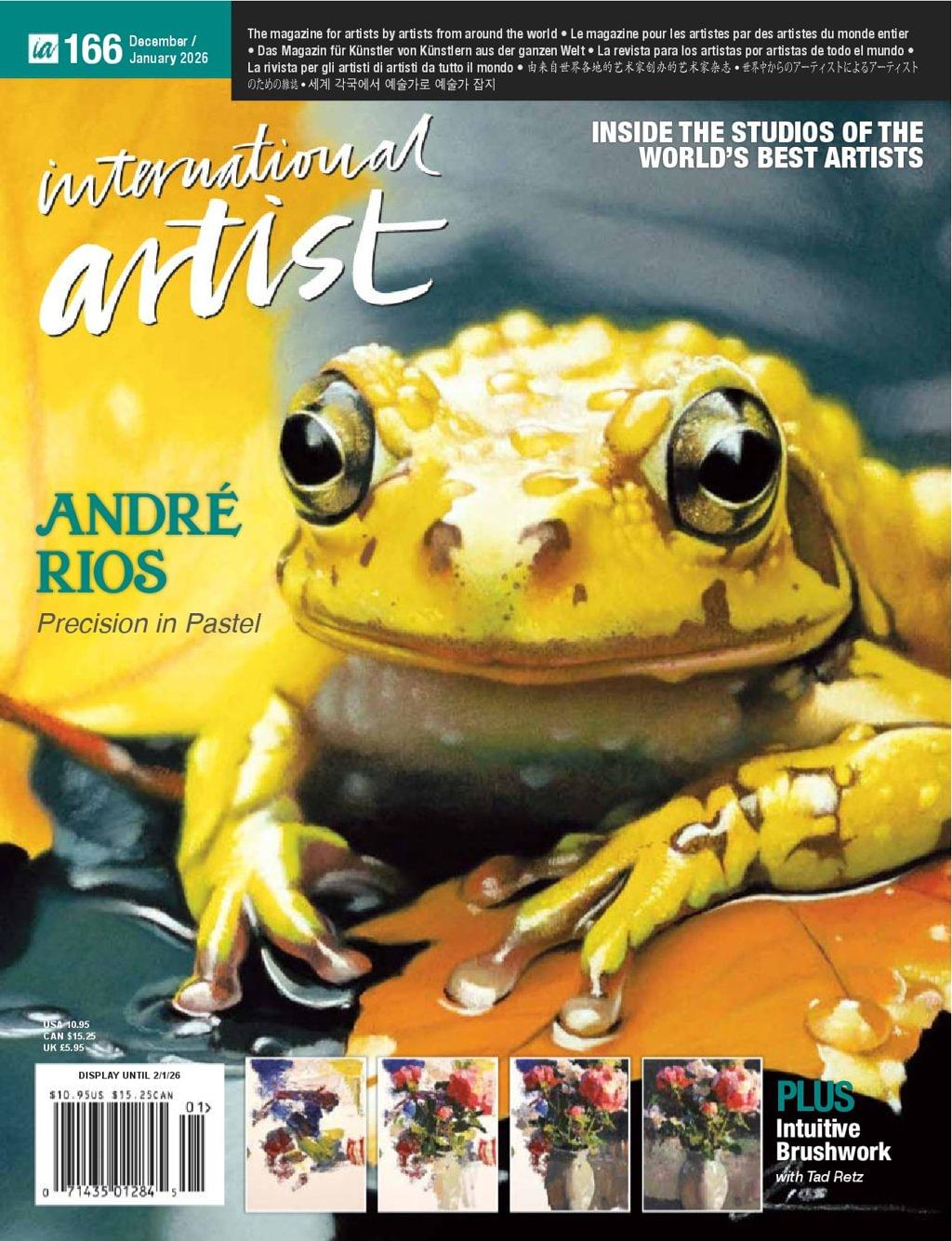 International Artist Magazine December 1st, 2025 Issue Cover