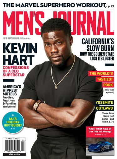 Men's Journal Magazine November 1st, 2021 Issue Cover
