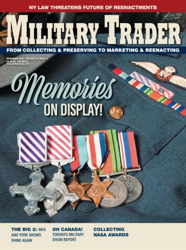 Military Trader Magazine November 1st, 2022 Issue Cover