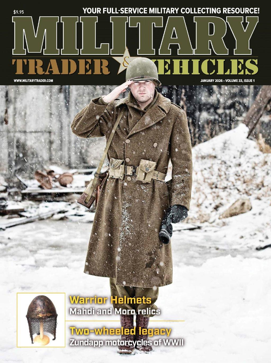 Military Trader Magazine January 1st, 2026 Issue Cover