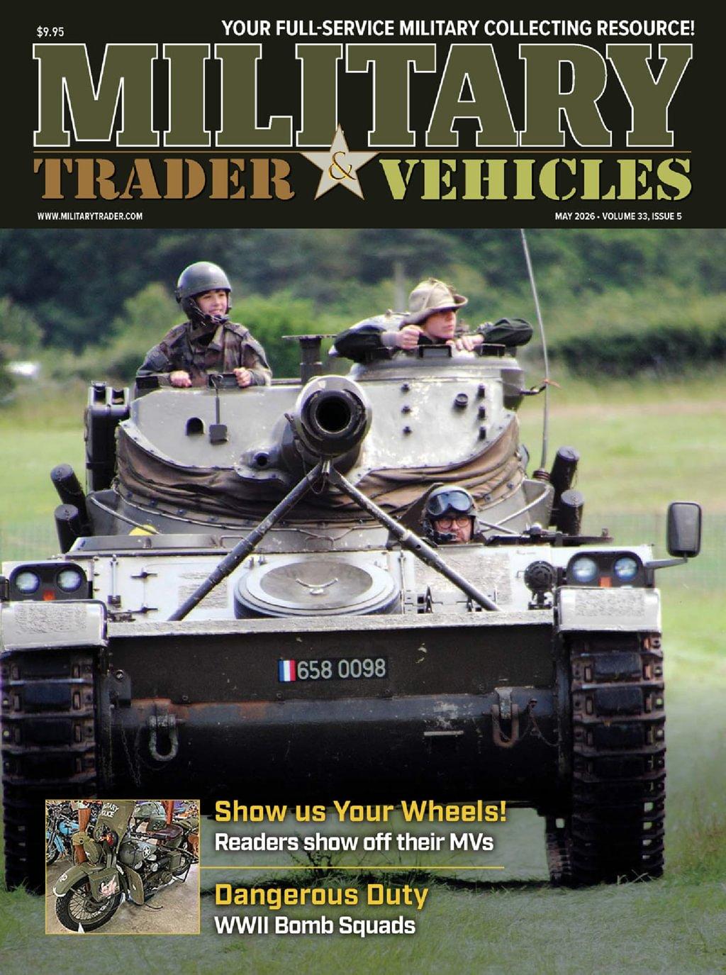 Military Trader Magazine May 1st, 2026 Issue Cover