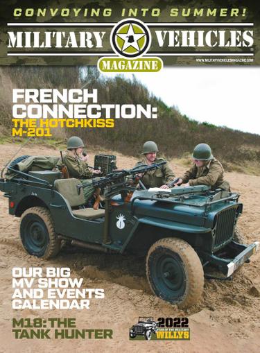 Military Vehicles Magazine July 1st, 2022 Issue Cover