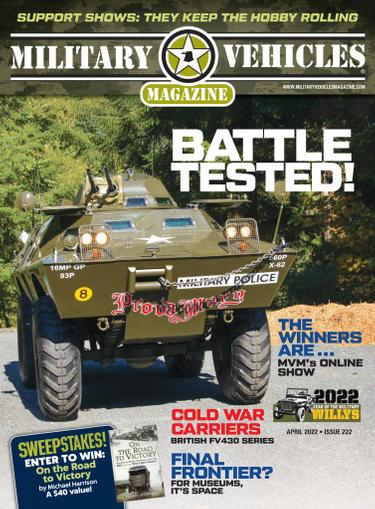 Military Vehicles Magazine March 1st, 2022 Issue Cover
