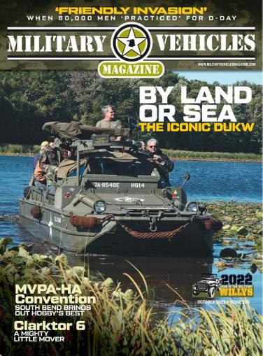 Military Vehicles Magazine September 1st, 2022 Issue Cover