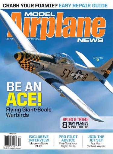 Model Airplane News Magazine February 1st, 2023 Issue Cover