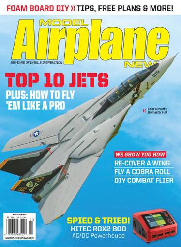 Model Airplane News Magazine March 1st, 2024 Issue Cover