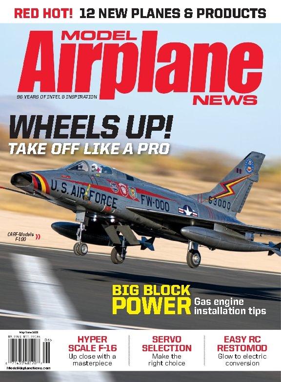 Model Airplane News Magazine May 1st, 2025 Issue Cover