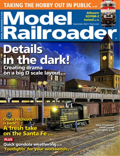 Model Railroader Magazine September 1st, 2022 Issue Cover