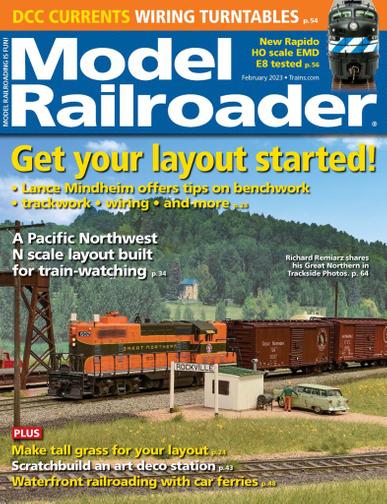 Model Railroader Magazine February 1st, 2023 Issue Cover