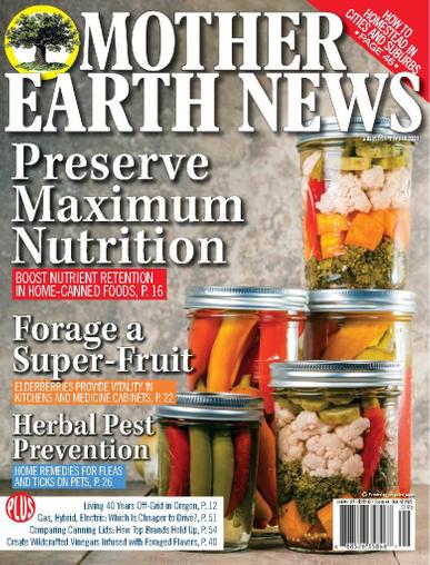Mother Earth News Magazine August 1st, 2023 Issue Cover