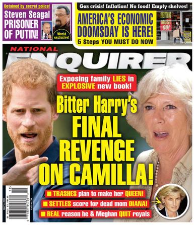 National Enquirer Magazine May 2nd, 2022 Issue Cover