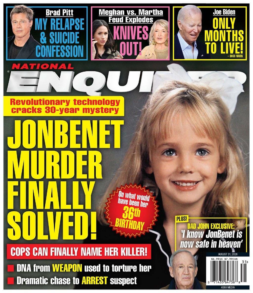National Enquirer Magazine Subscription                    August 31st, 2026 Issue