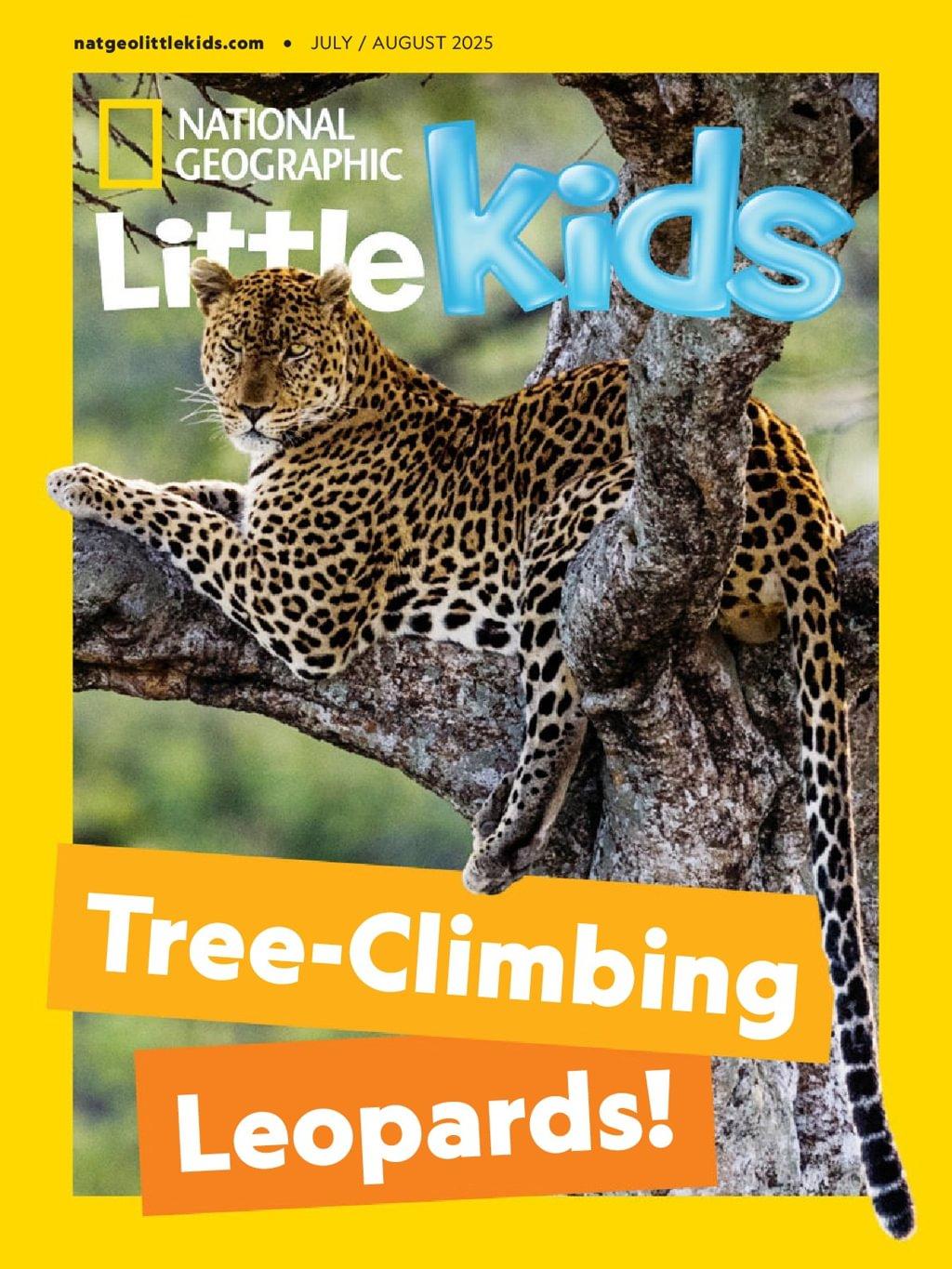 National Geographic Little Kids Magazine July 1st, 2025 Issue Cover