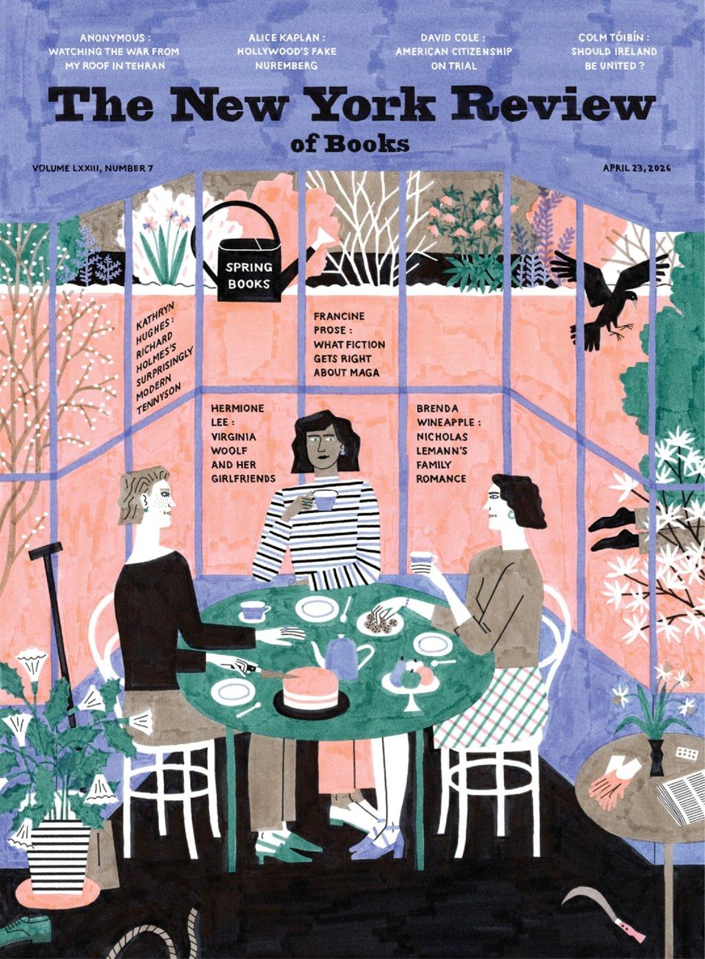 New York Review of Books Magazine April 23rd, 2026 Issue Cover