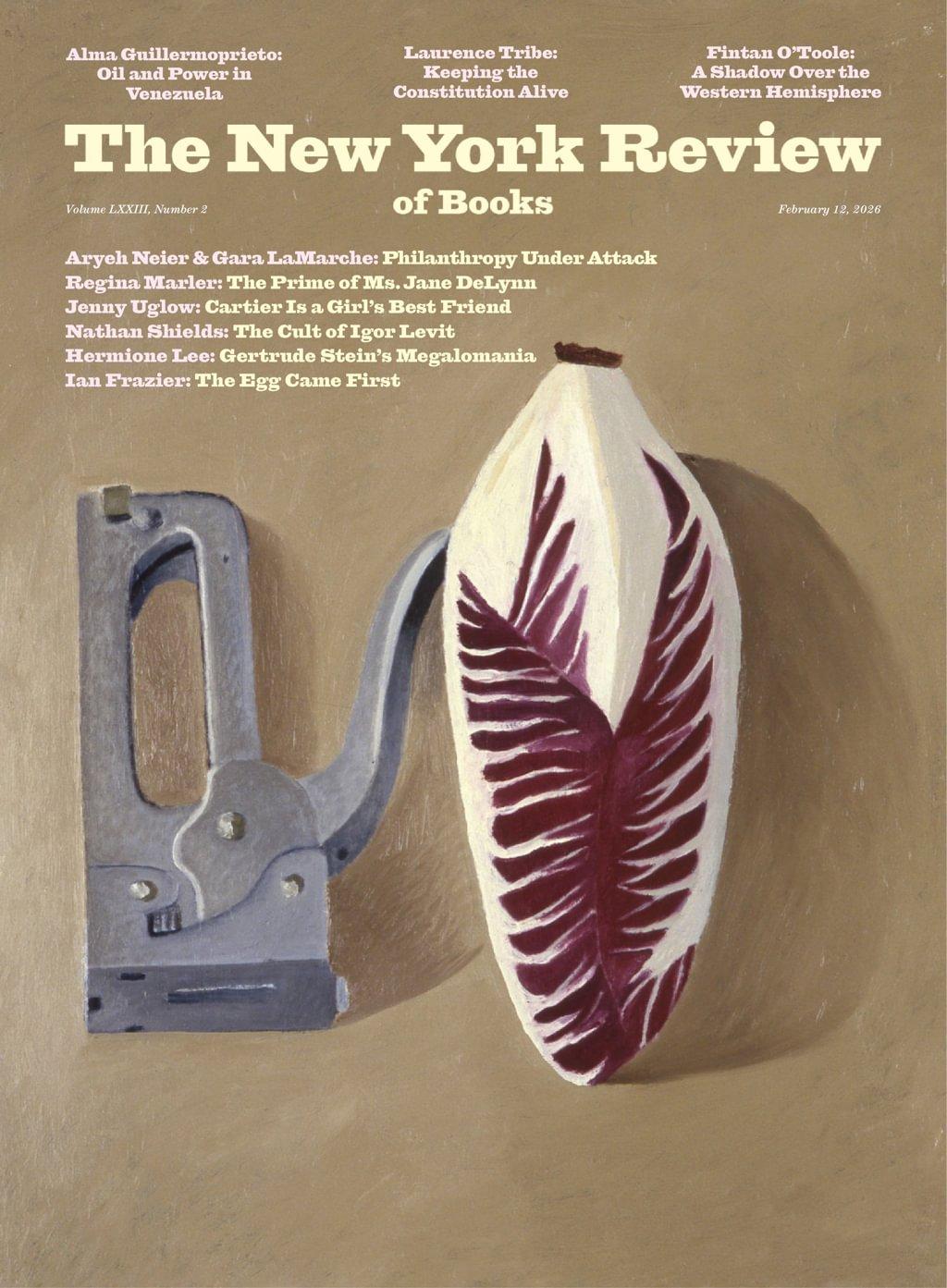 New York Review of Books Magazine February 12th, 2026 Issue Cover