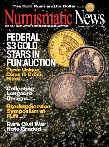 Numismatic News Magazine January 17th, 2023 Issue Cover