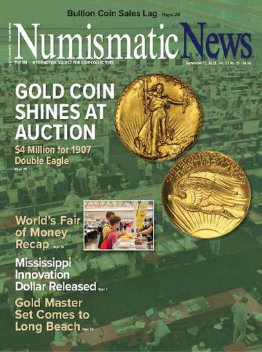 Numismatic News Magazine September 12th, 2023 Issue Cover