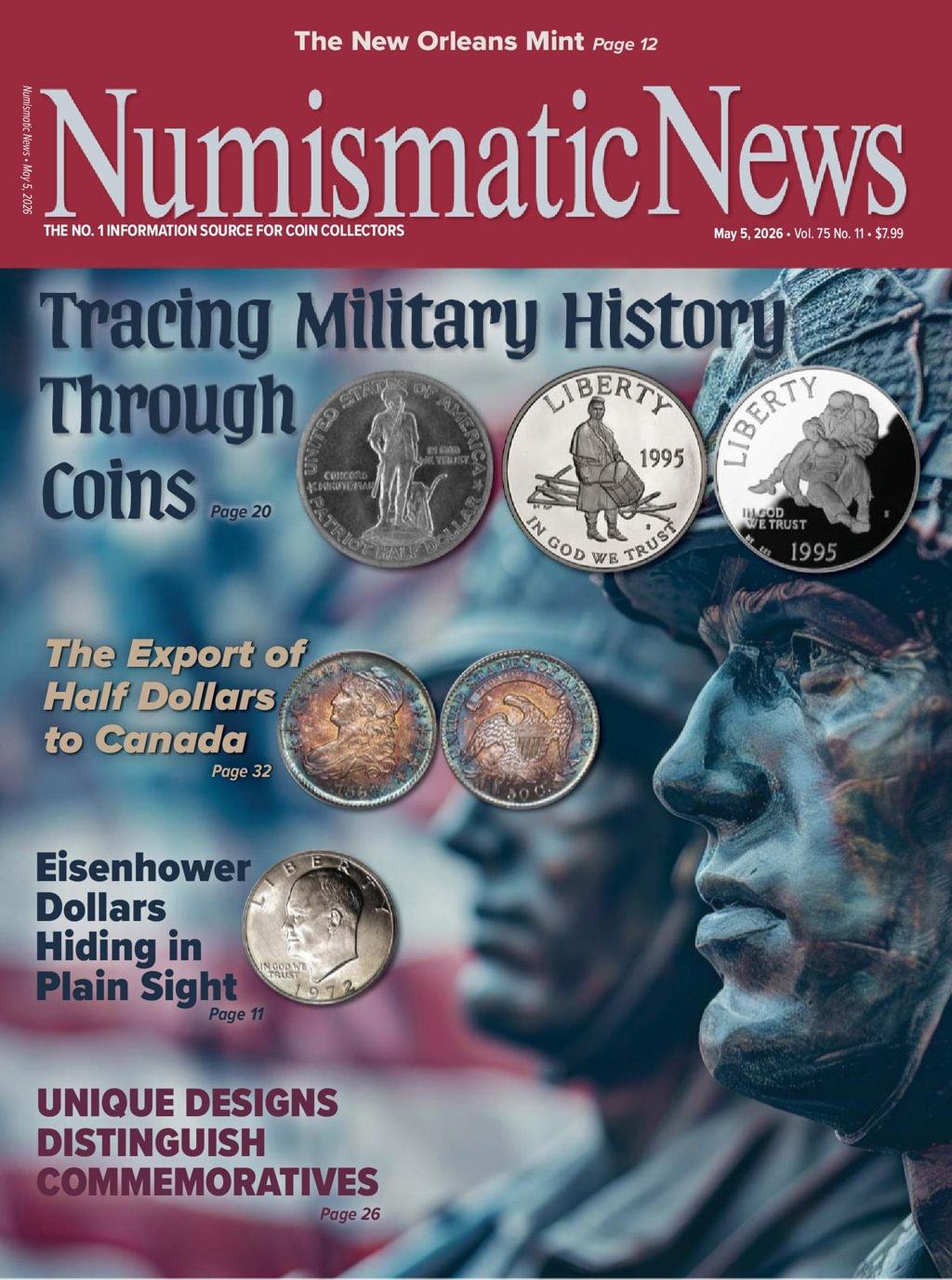 Numismatic News Magazine May 5th, 2026 Issue Cover