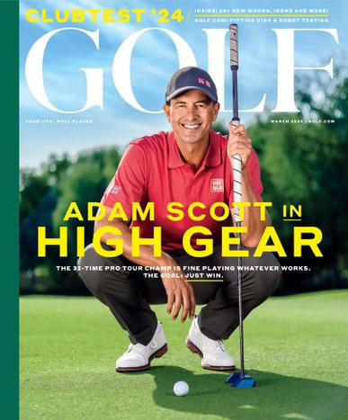 Golf Magazine March 1st, 2024 Issue Cover