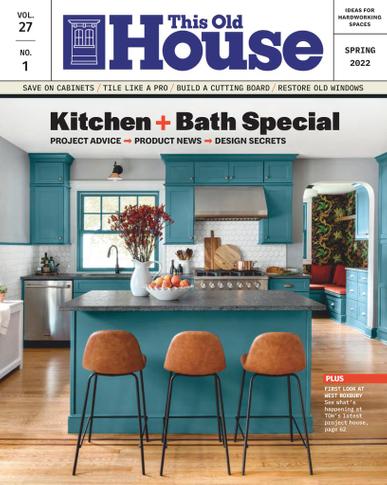 This Old House Magazine February 1st, 2022 Issue Cover