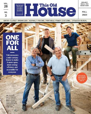 This Old House Magazine August 1st, 2023 Issue Cover