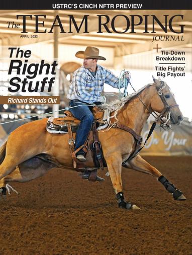 Spin To Win Rodeo Magazine April 1st, 2022 Issue Cover