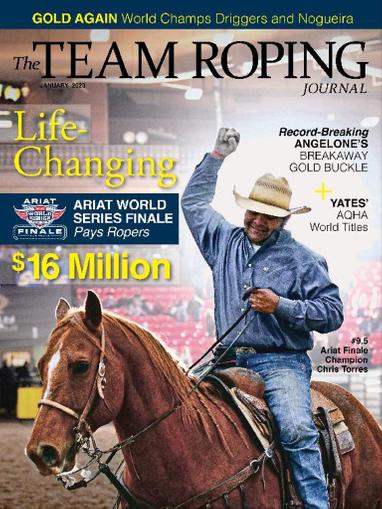 Spin To Win Rodeo Magazine January 1st, 2023 Issue Cover