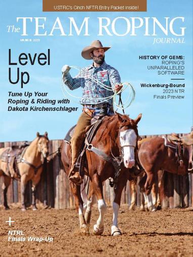 Spin To Win Rodeo Magazine March 1st, 2023 Issue Cover