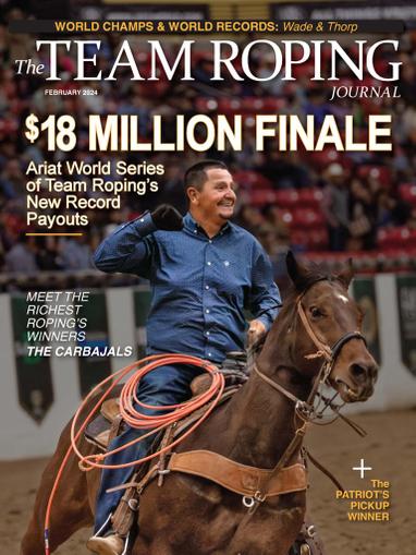 Spin To Win Rodeo Magazine February 1st, 2024 Issue Cover