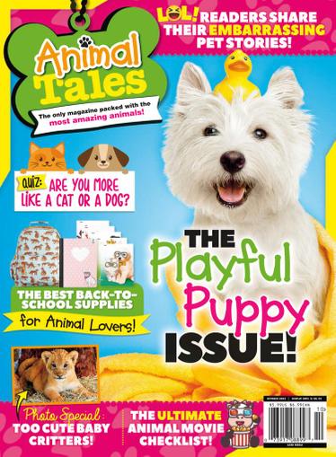 Animal Tales Magazine October 1st, 2022 Issue Cover