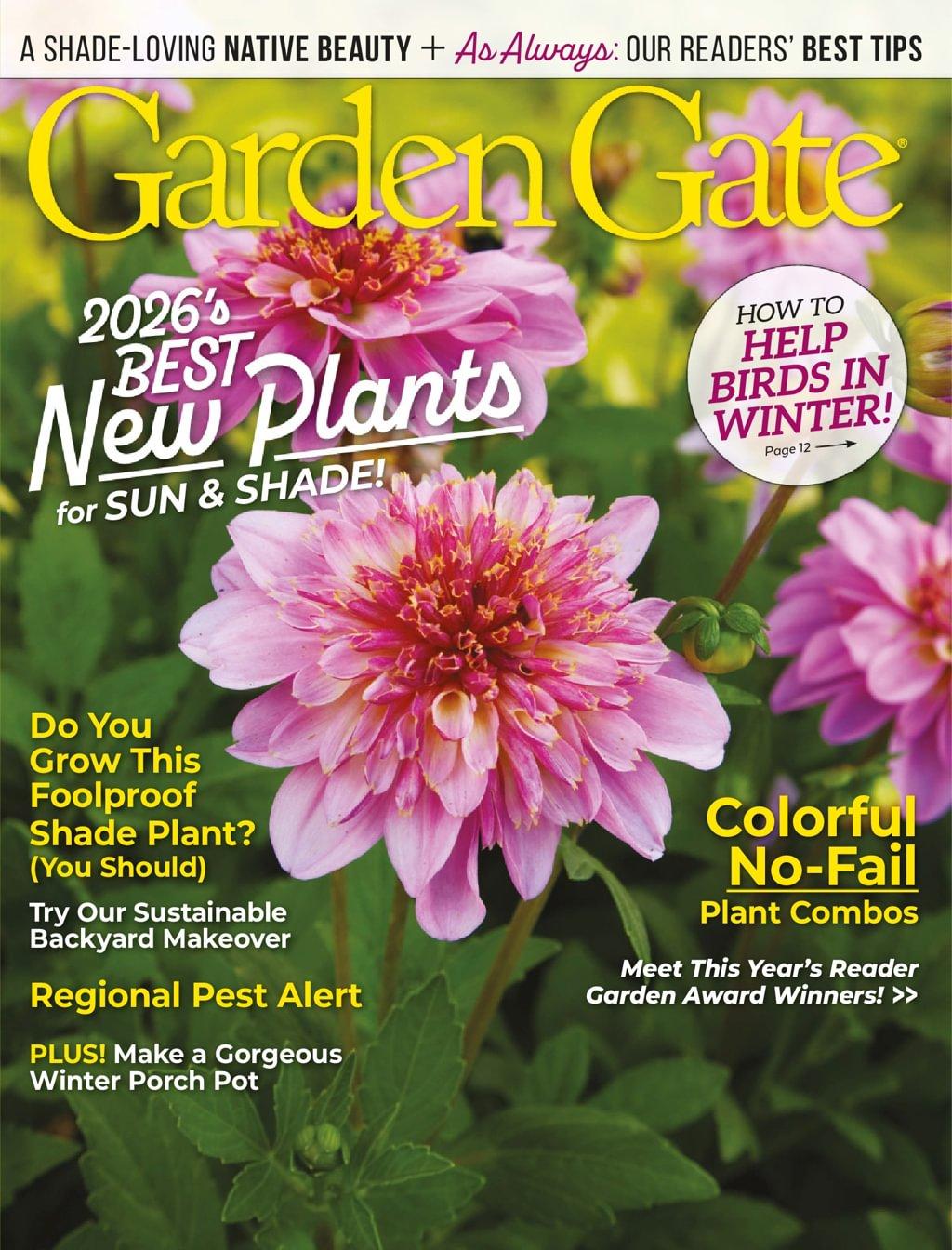 Garden Gate Magazine November 1st, 2025 Issue Cover