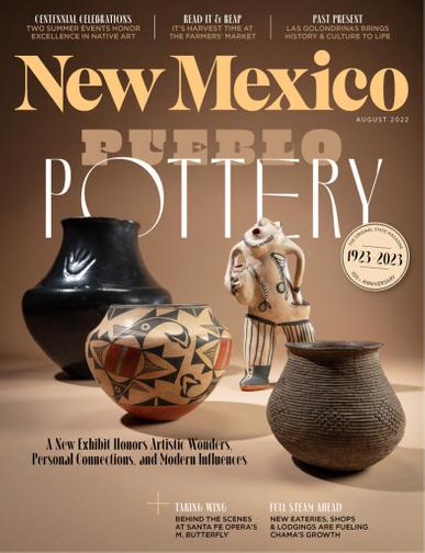 New Mexico Magazine August 1st, 2022 Issue Cover