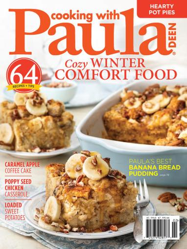 Cooking With Paula Deen Magazine January 1st, 2022 Issue Cover