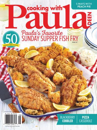Cooking With Paula Deen Magazine July 1st, 2022 Issue Cover