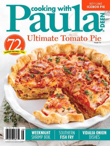 Cooking With Paula Deen Magazine July 1st, 2023 Issue Cover