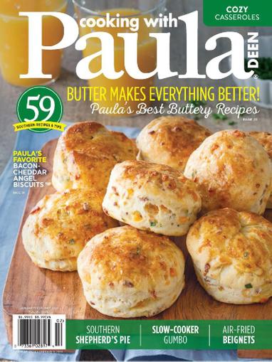 Cooking With Paula Deen Magazine January 1st, 2024 Issue Cover