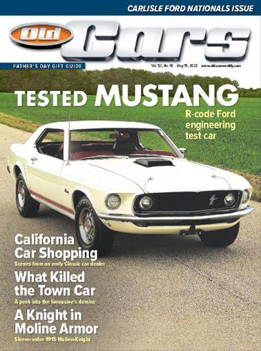 Old Cars Weekly Magazine May 15th, 2023 Issue Cover