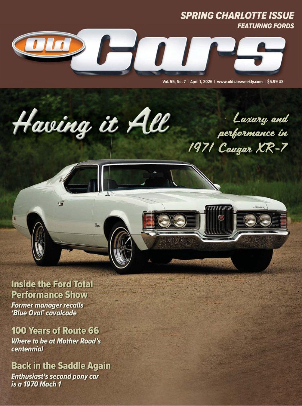 Old Cars Weekly Magazine March 4th, 2026 Issue Cover