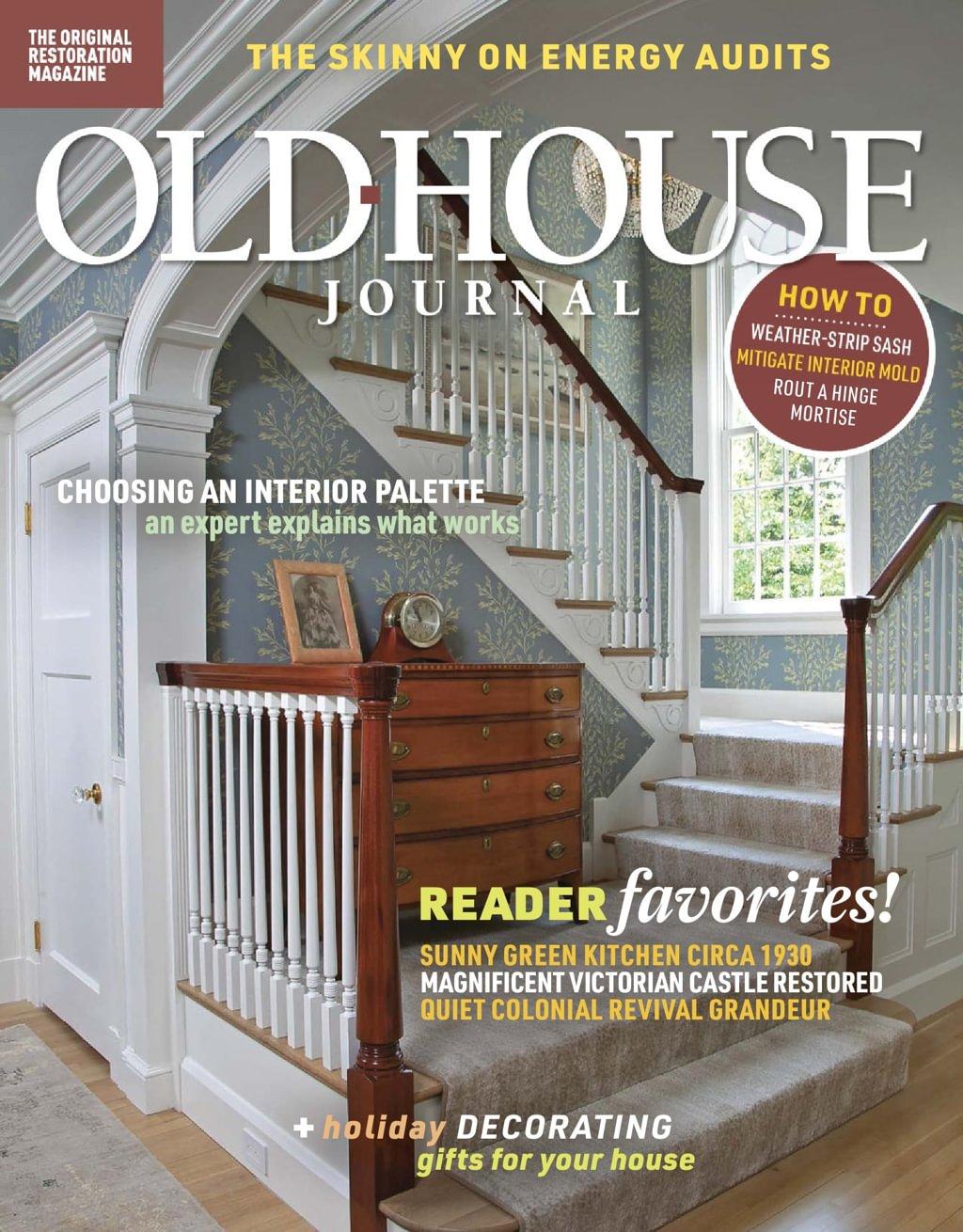 Old House Journal Magazine November 1st, 2025 Issue Cover