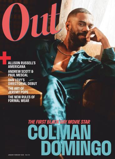 Out Magazine January 1st, 2024 Issue Cover
